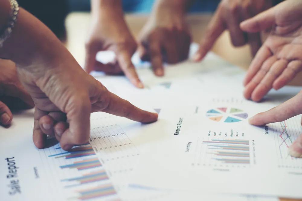Analyse de données et reporting pour le suivi de performance.