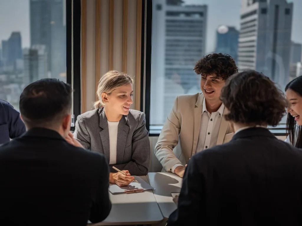 Réunion stratégique sur la gouvernance et la transformation organisationnelle